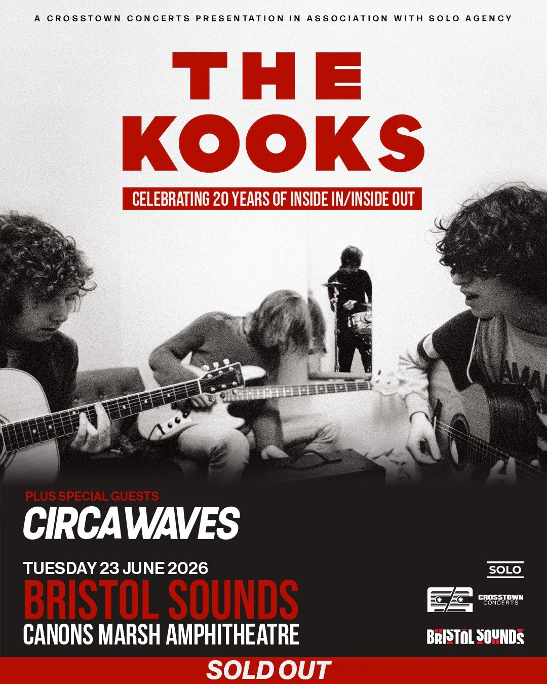 Circa Waves join the line up on Tuesday 23rd June alongside THE KOOKS! ☀️ ⁠
⁠
Tickets are sold out but hit the link in bio to join the waitlist, and for access to resale tickets via tixel.