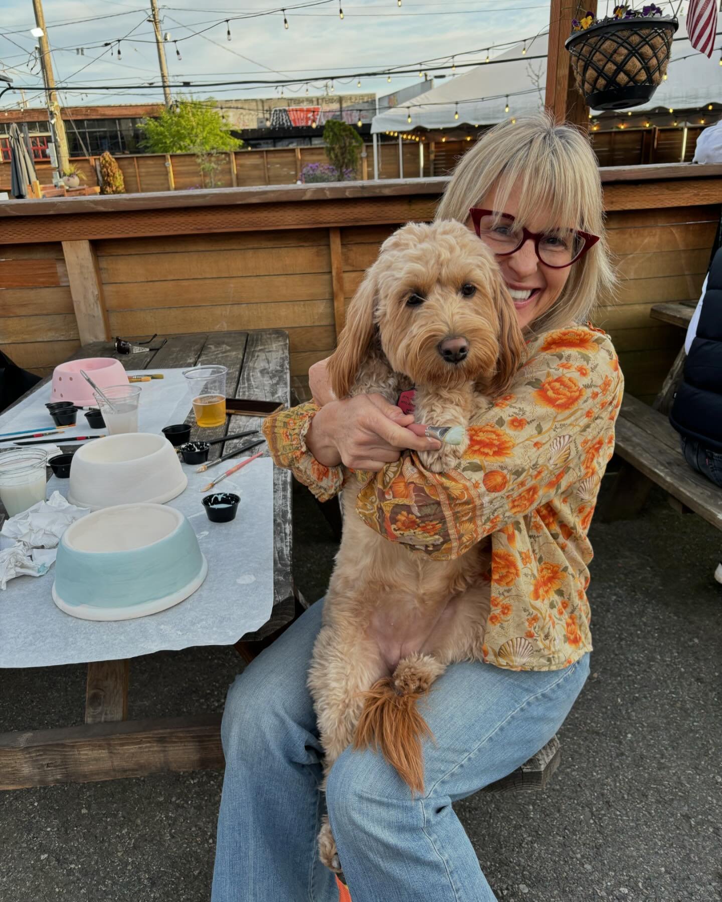 Who knew we had so many budding artists at Dog Yard Bar?! 🤩🎨 

This month&rsquo;s Barks &lsquo;N Crafts featured dog bowl painting courtesy of @paintthetownsea! 

Missed out? Don&rsquo;t worry, dog bowl painting will be back again soon!