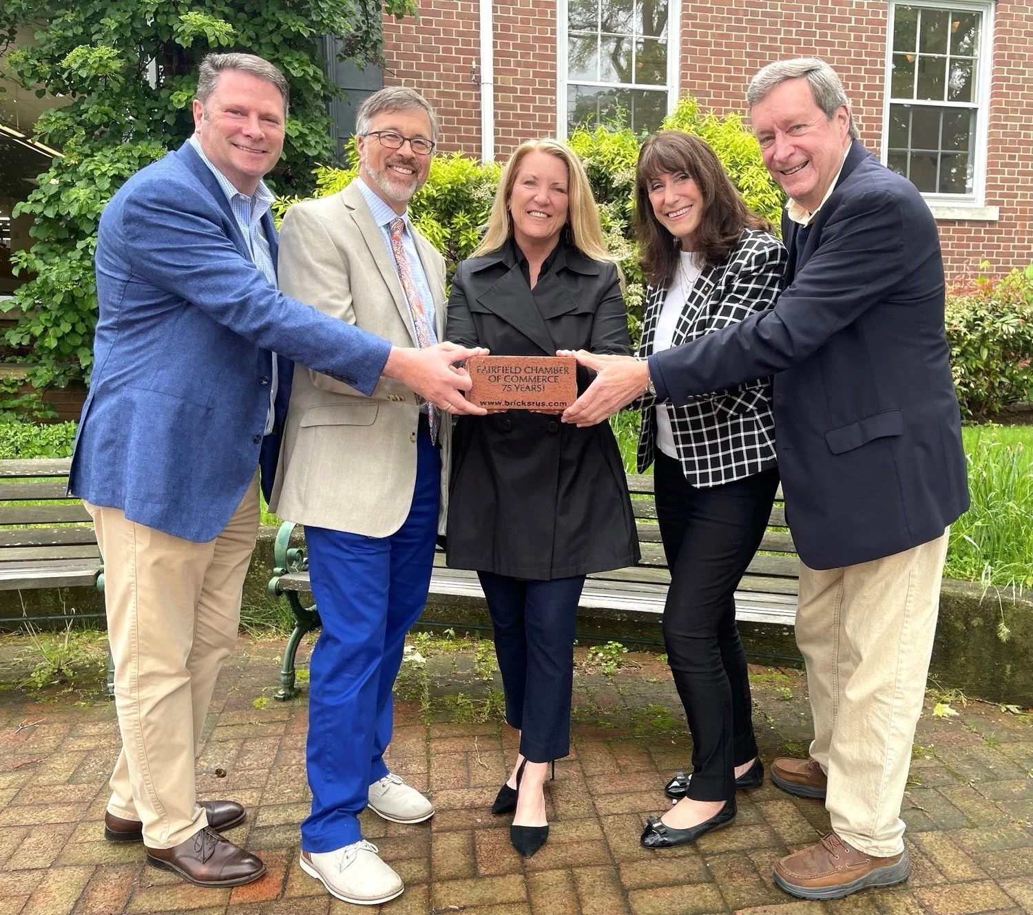 FAIRFIELD CHAMBER OF COMMERCE CELEBRATES 75 TH ANNIVERSARY WITH SPECIAL LEGACY BRICK PROJECT