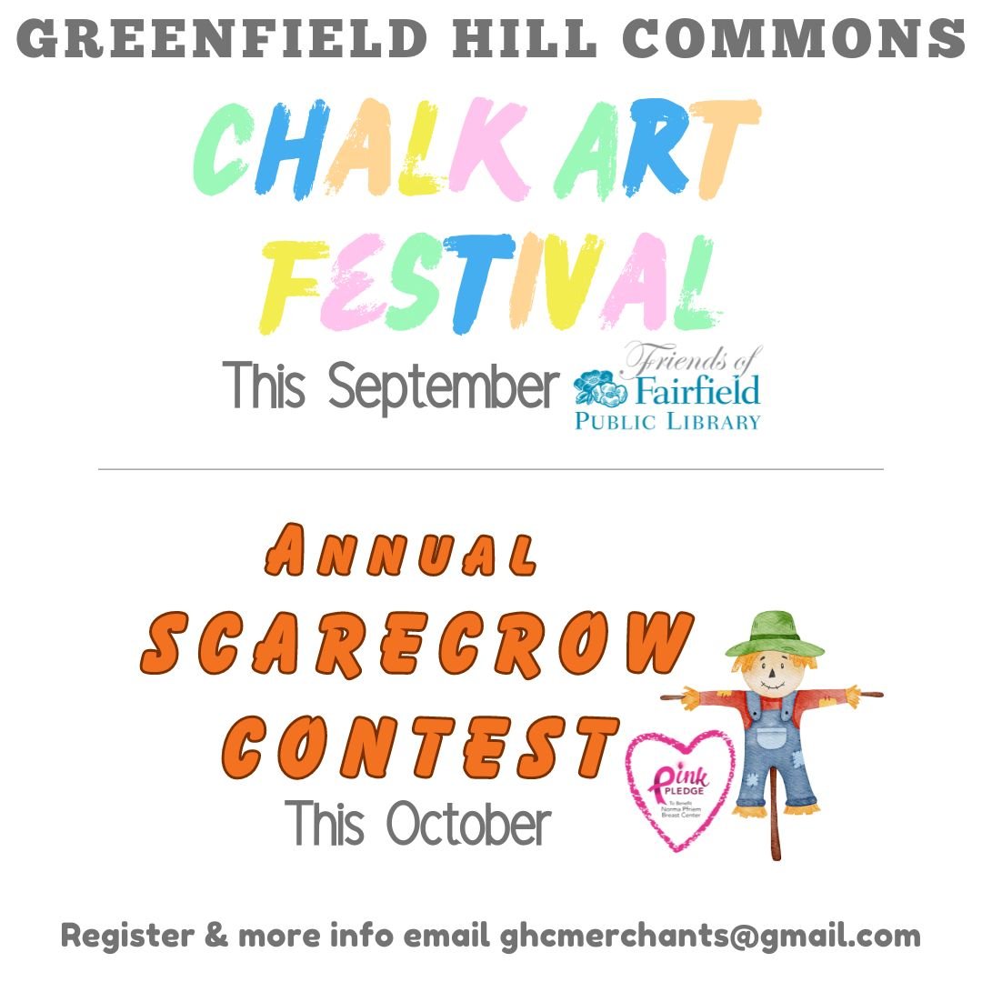 Greenfield Hill Commons to Host two Events this Fall