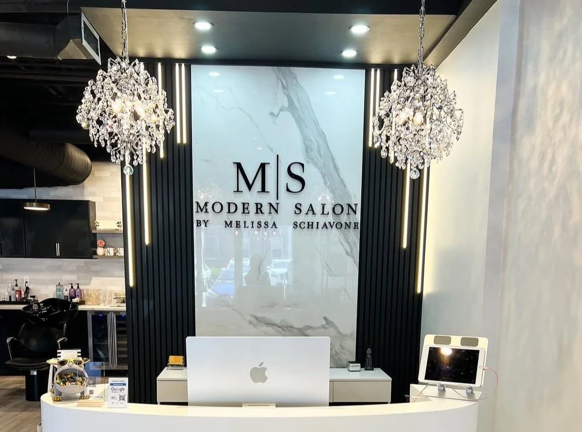 Modern Salon by Melissa Schiavone