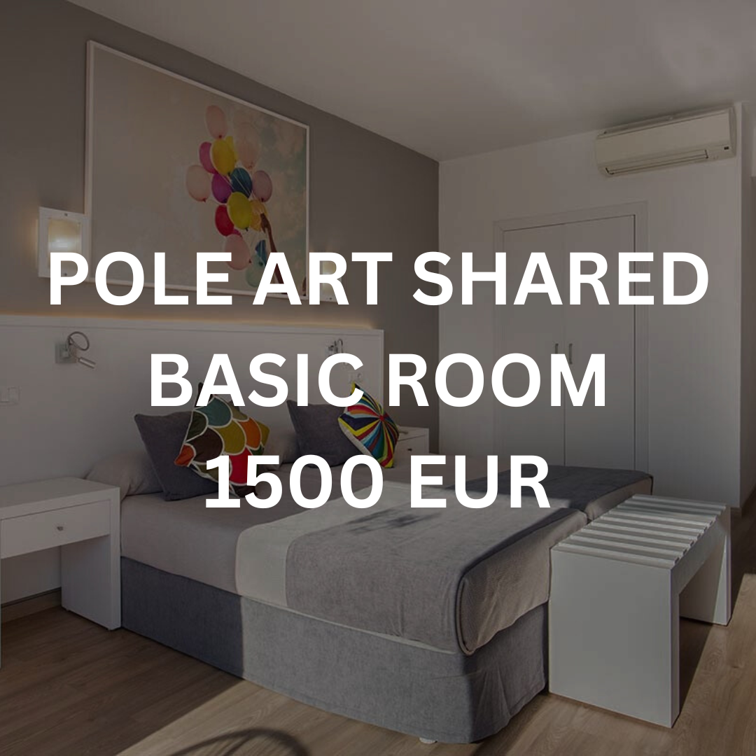 Pole art shared basic room