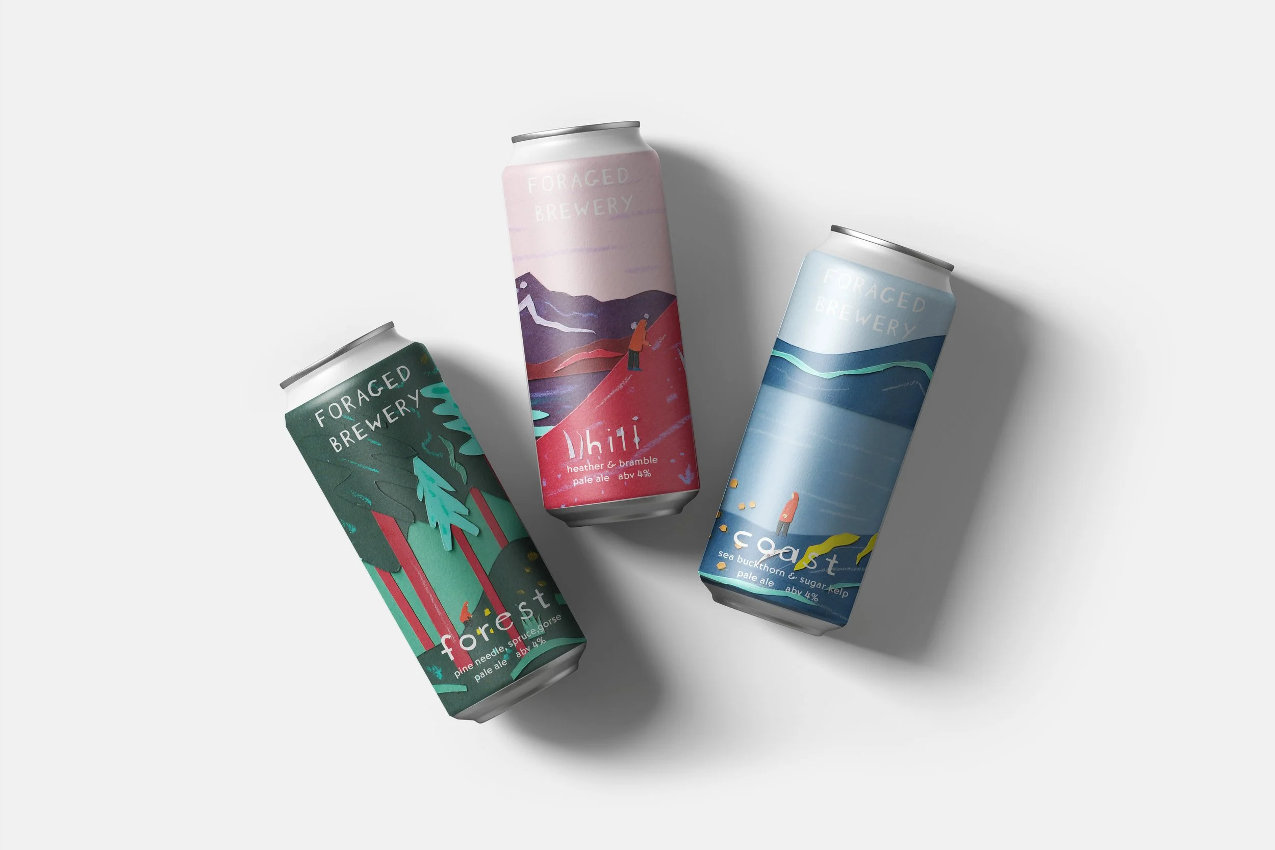 Hypothetical beer can design (portfolio project)