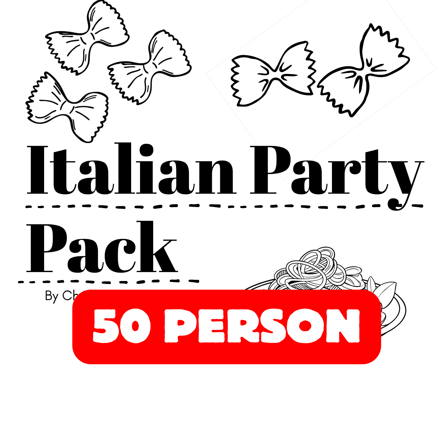 Italian Party Pack (50 Person)