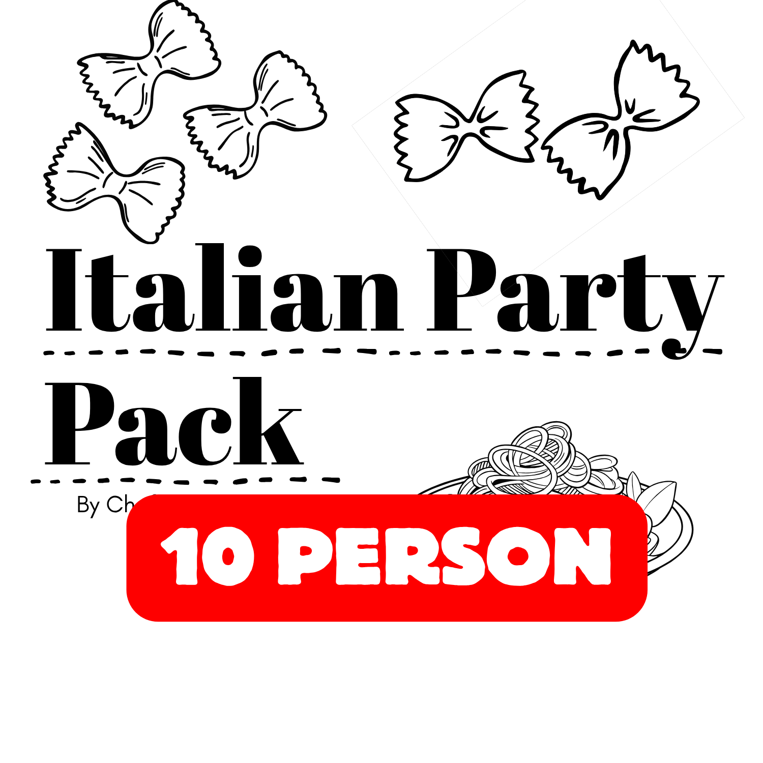 Italian Party Pack (10 Person)