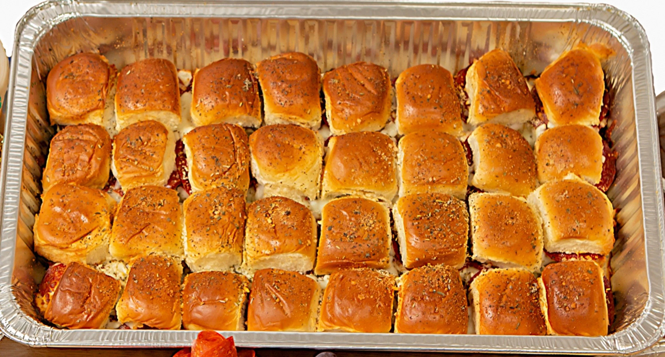 Mini Hawaiian Roll Muffuletta