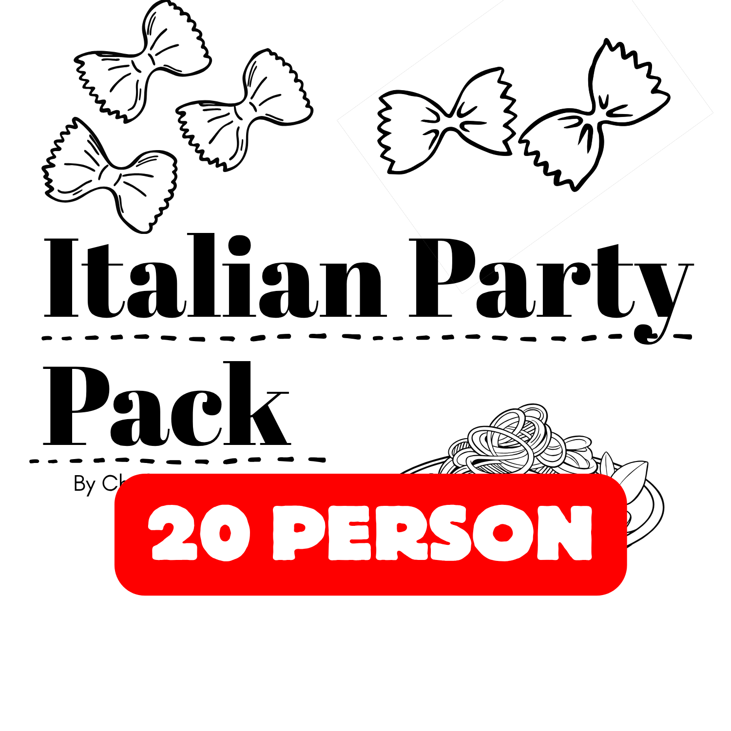 Italian Party Pack (20 Person)
