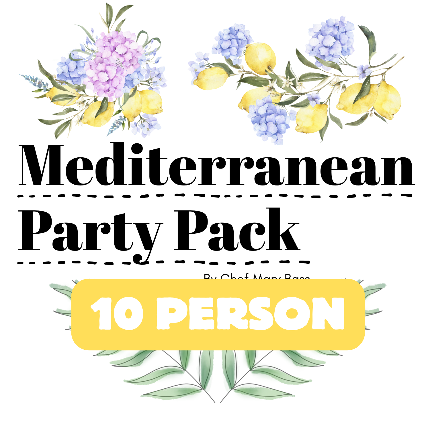 Mediterranean  Party Pack (10 Person)