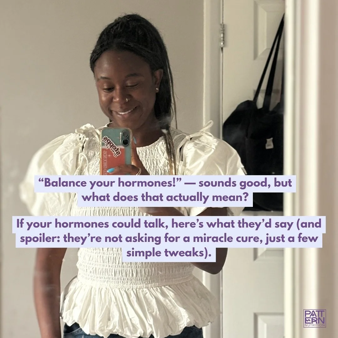 Confused by what balancing your hormones means? If your hormones could talk, here&rsquo;s what they&rsquo;d say&hellip;

From Cortisol to Serotonin, each hormone has a job to do, and small, consistent habits help them thrive. Morning sunlight, sleep,