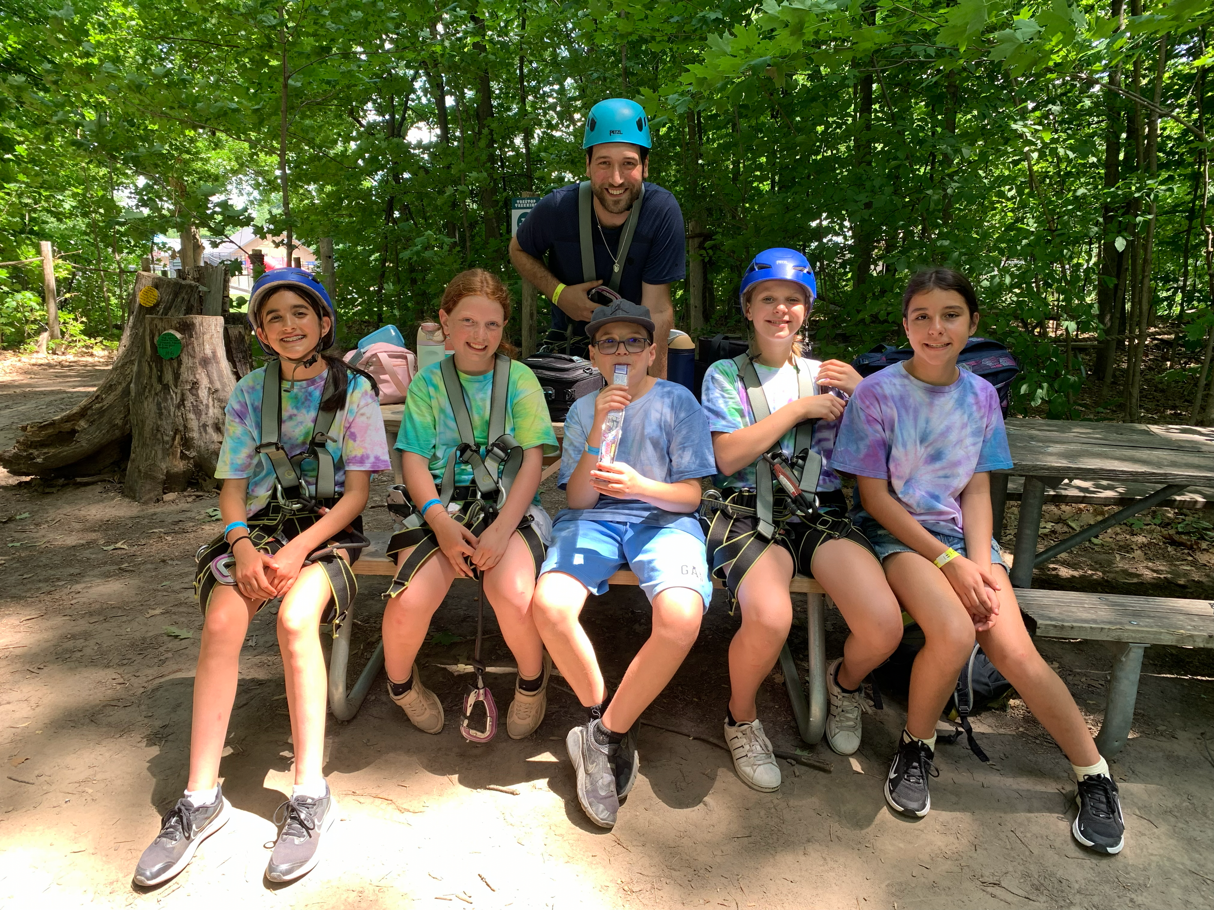 Memories from the Inbetweener's Trip to Tree Top Trekking!