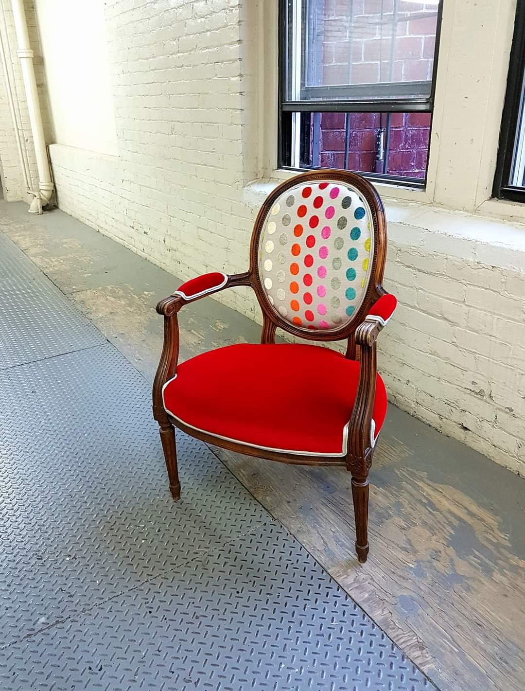 Chaise médaillon