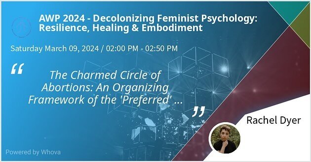 Super psyched for the @awp_1969 VIRTUAL conference this weekend! But grumpy that the conference app doesn&rsquo;t include my co-presenters&rsquo; names when it generates these posts: Olivia Checkalski and Devin Kelly-Barnett, respectively!

✨ Check o