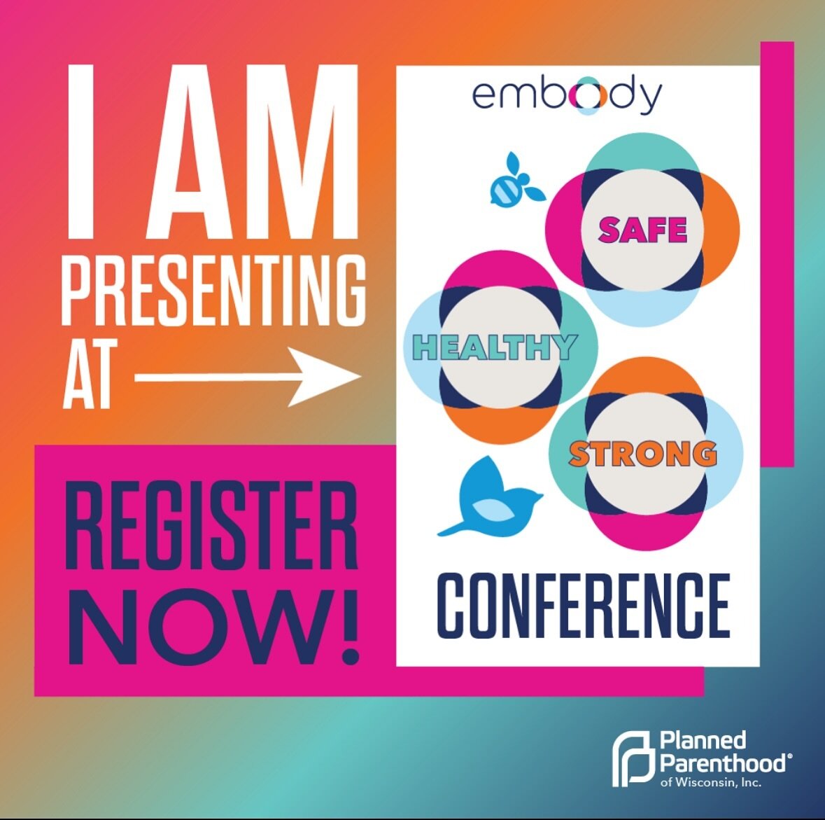 I&rsquo;m so excited to be presenting at PPWI&rsquo;s Safe Healthy Strong conference! This was one of the first conferences I ever attended almost 10 years ago and I&rsquo;m so honored to be back as a speaker on Emotions After Abortions.

Check out t