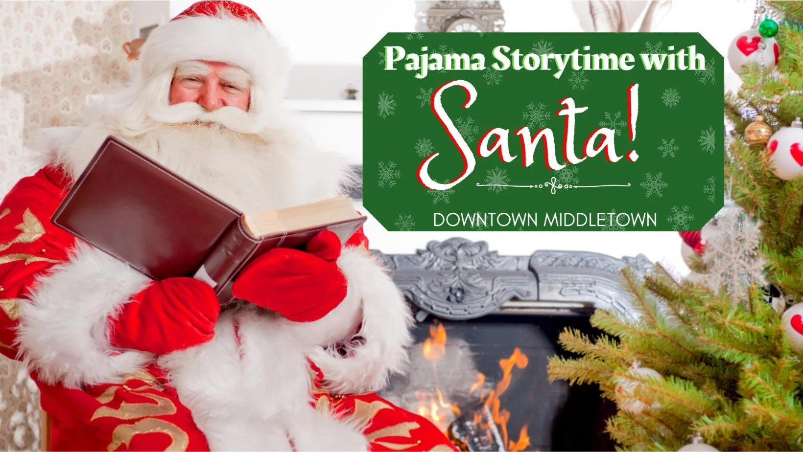 Pajama Story Time With Santa