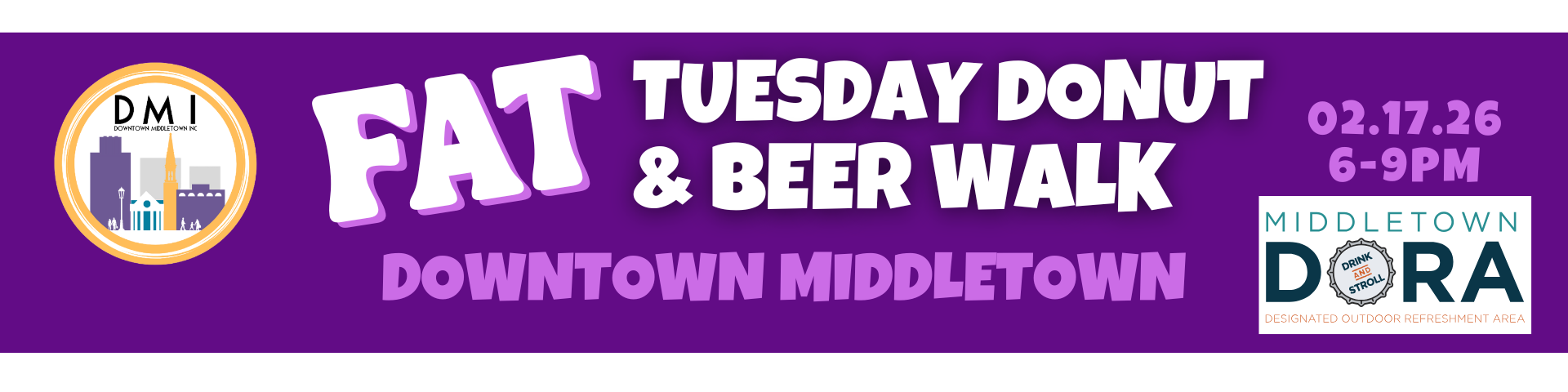 Fat Tuesday Donut & Beer Walk