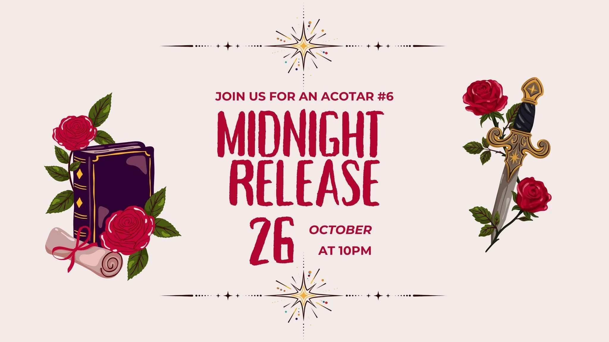 ACOTAR #6 Midnight Release