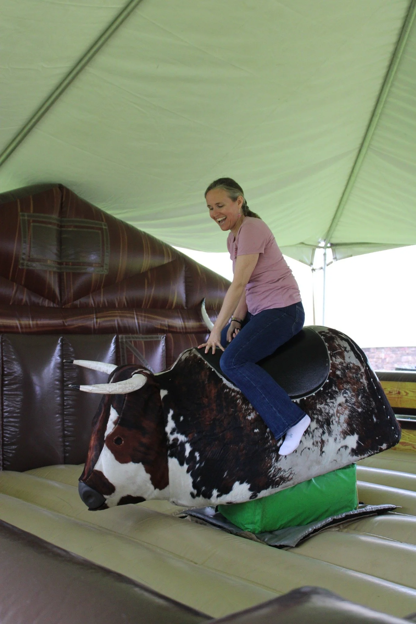 heather on bull.jpg
