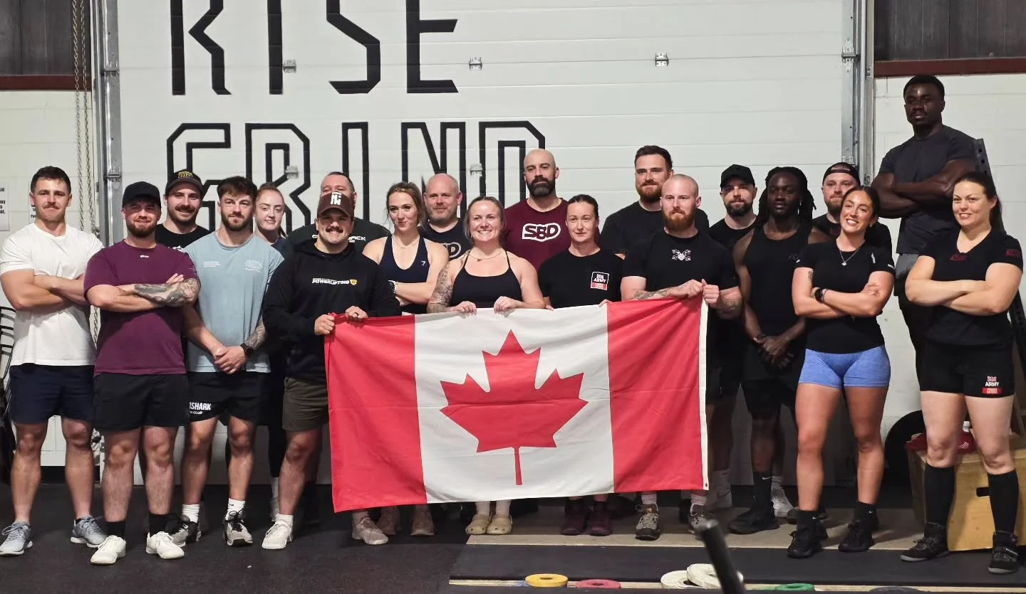 🇨🇦 BCB x UKAF 🇬🇧

Awesome afternoon getting the chance to train alongside 18 lifters from the UK Armed Forces Powerlifting Team ahead of the 2026 Western Canadian Powerlifting Championships.

Great group of people, and awesome experience to be a 