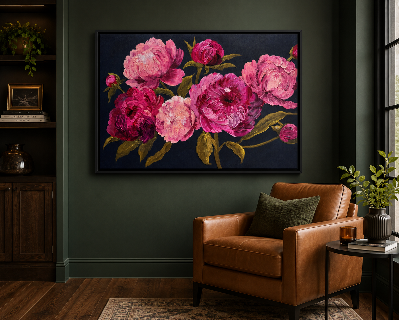 Birthday Girl - 36 x 48 Acrylic on Canvas - Commission