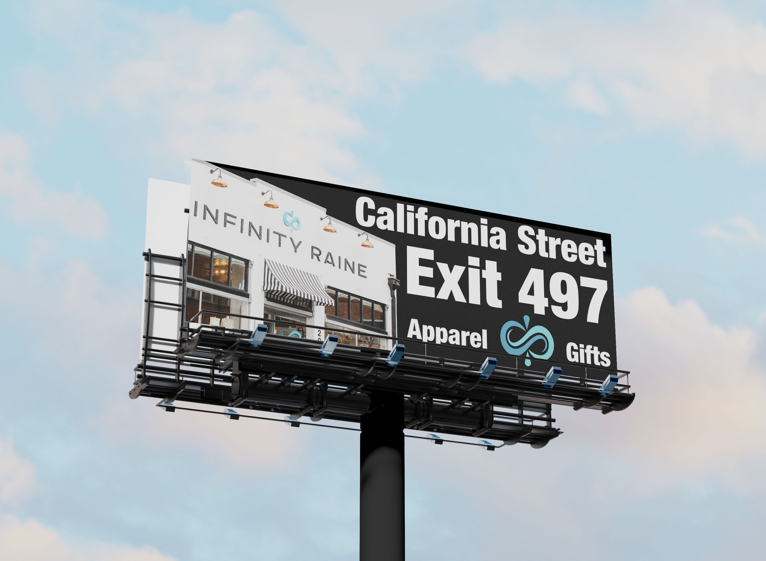Infinity Raine - Billboard Design