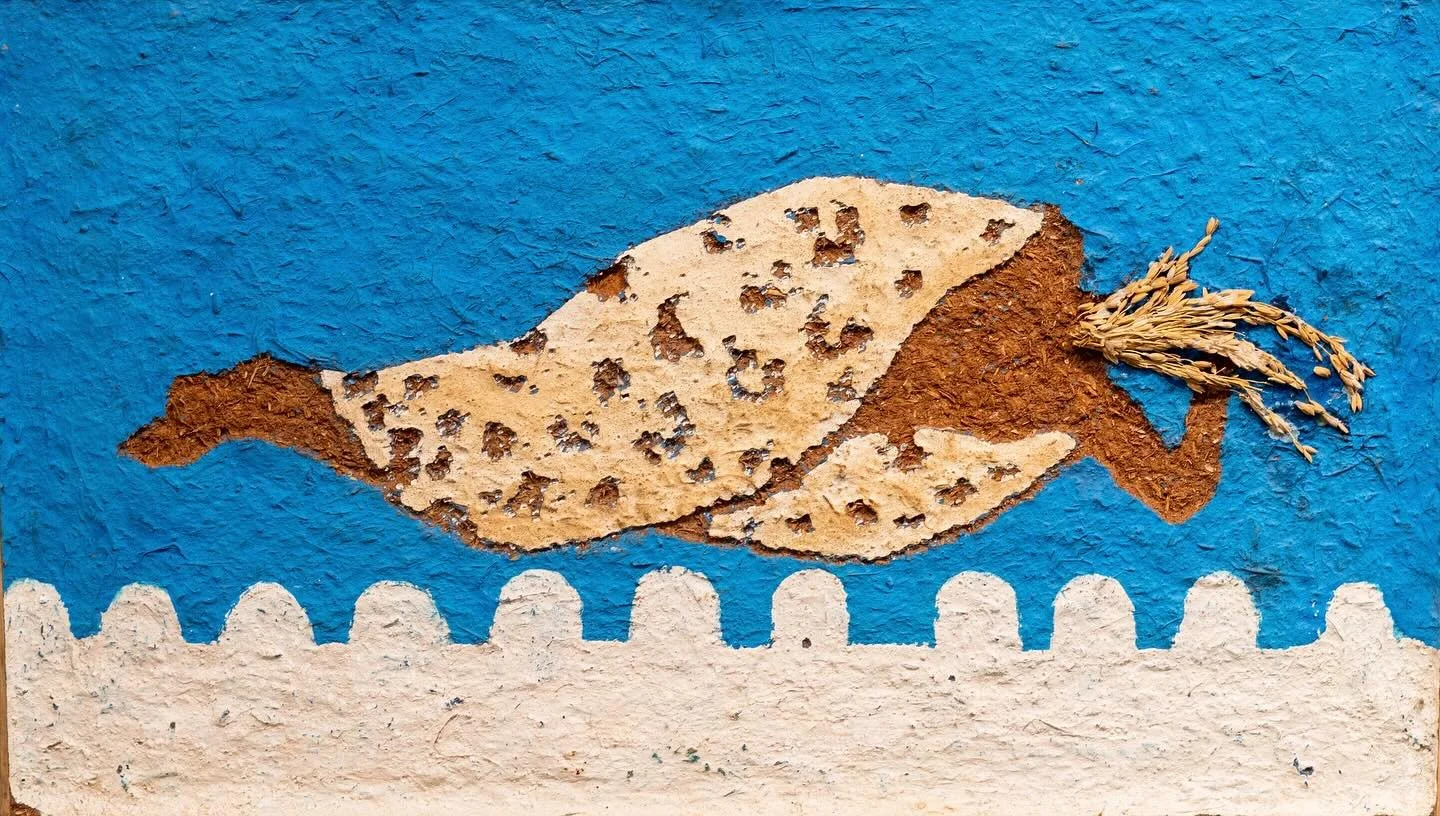 Jaipur Art Week 4.0 | Alankar Gallery, Jawahar Kala Kendra
Nishchay Thakur — Echoes of the Earth (2025)
In the quiet expanse of Alankar Gallery at Jawahar Kala Kendra, Nishchay Thakur’s Echoes of the Earth unfolds as a layered reflection