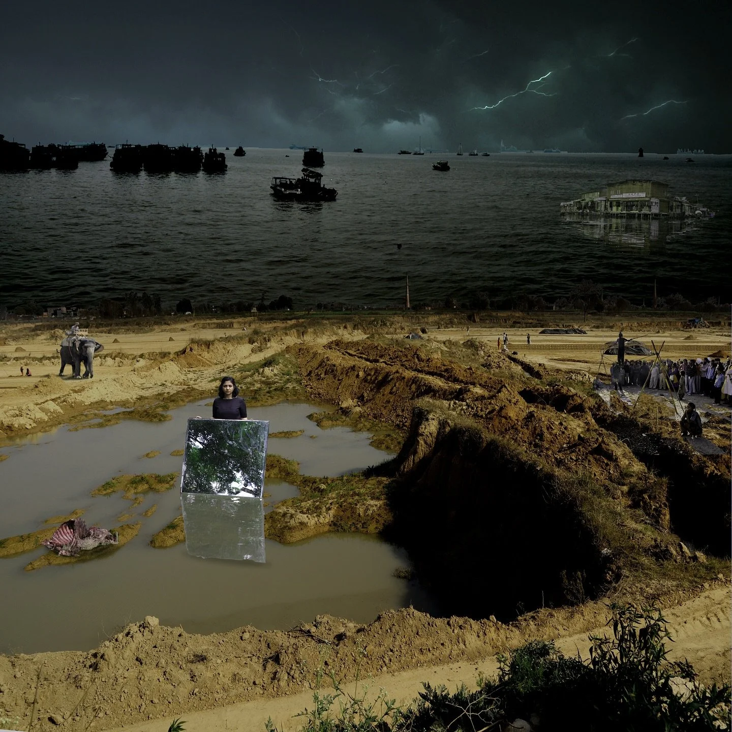 We are excited to announce Aditi Aggarwal as one of the Digital Exhibition artists for Jaipur Art Week 5.0, taking place from January 27th to February 3rd, 2026.

A visual artist working across digital photomontage, painting, collage, and alternative