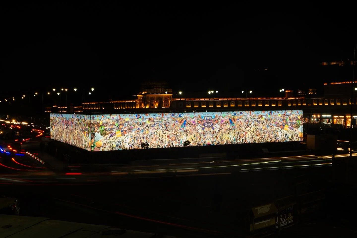 At Jaipur Art Week 5.0, participating artist James Johnson-Perkins presents an immersive installation where play, participation, and poetic technology come together.

An award-winning British artist whose practice has been shaped across multiple geog