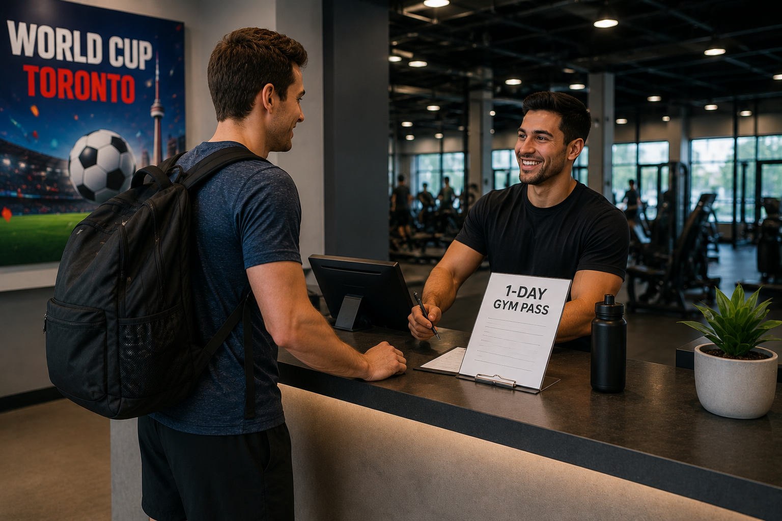 Where to Get a Cheap 1-Day Gym in Toronto During The World Cup