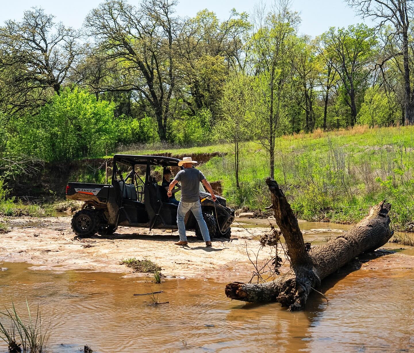 Always something to do at the ranch!