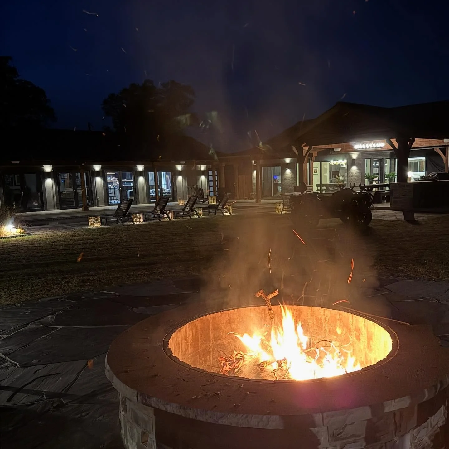 November nights hit better @3amigosranch_ok