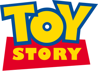 The Toy Story logo with the words "TOY STORY" in bold yellow and red letters.