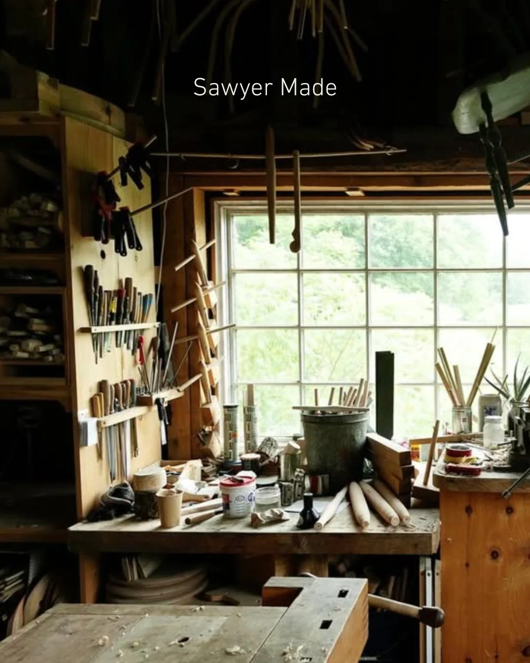Get to know @sawyer_made, the craftsmen that are still making Windsor Chairs by hand and re-envisioning the craftsmanship of seating.⁠
⁠
New to 313 Space this Spring Market. More to come, stay tuned.