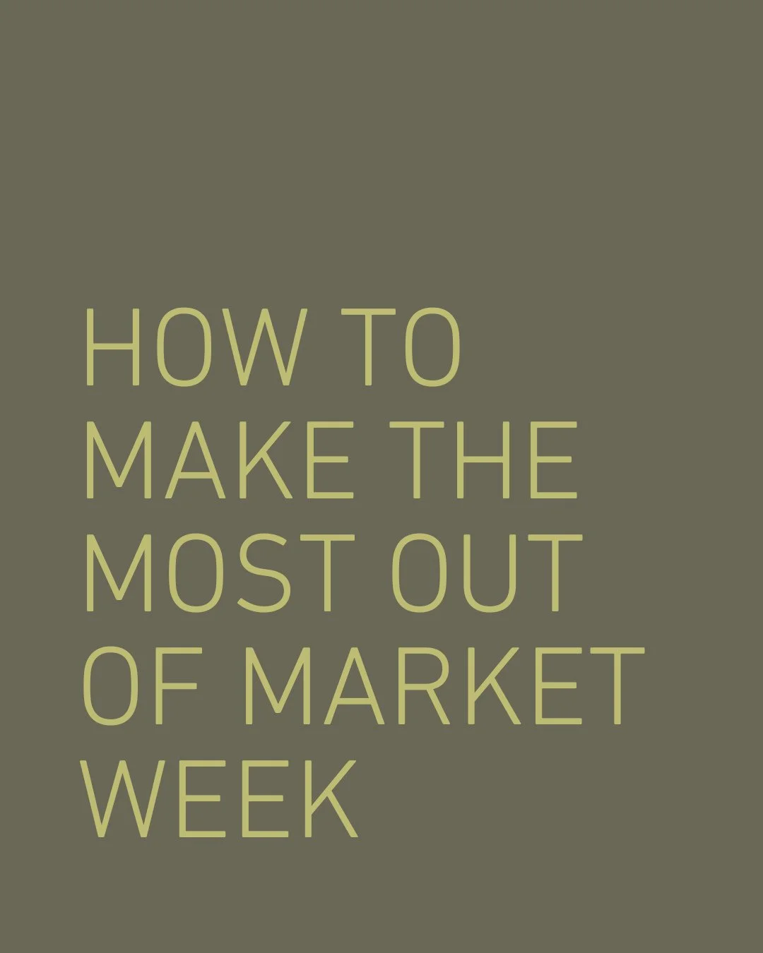 Be sure to unwind at the end of each day so you can play it all back from the beginning. We can't wait to see you!