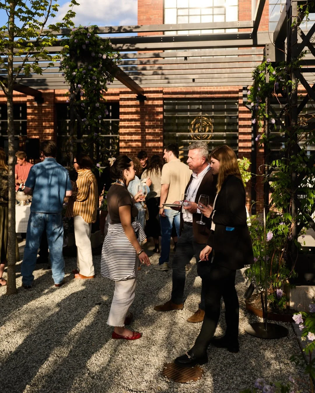 Moments like these are exactly what our courtyard was designed for. 

Plus, our new grill master, Rudi, deserves a permanent place on the grid.