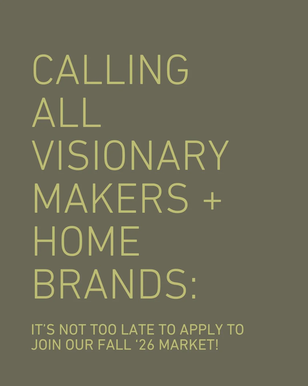 313 Space is an invitation-only show built for makers and brands who let their work speak for itself. We're talking craftsmanship over quantity, story over spectacle, and a creative ethos that is built with intention, purpose, and deep respect for th