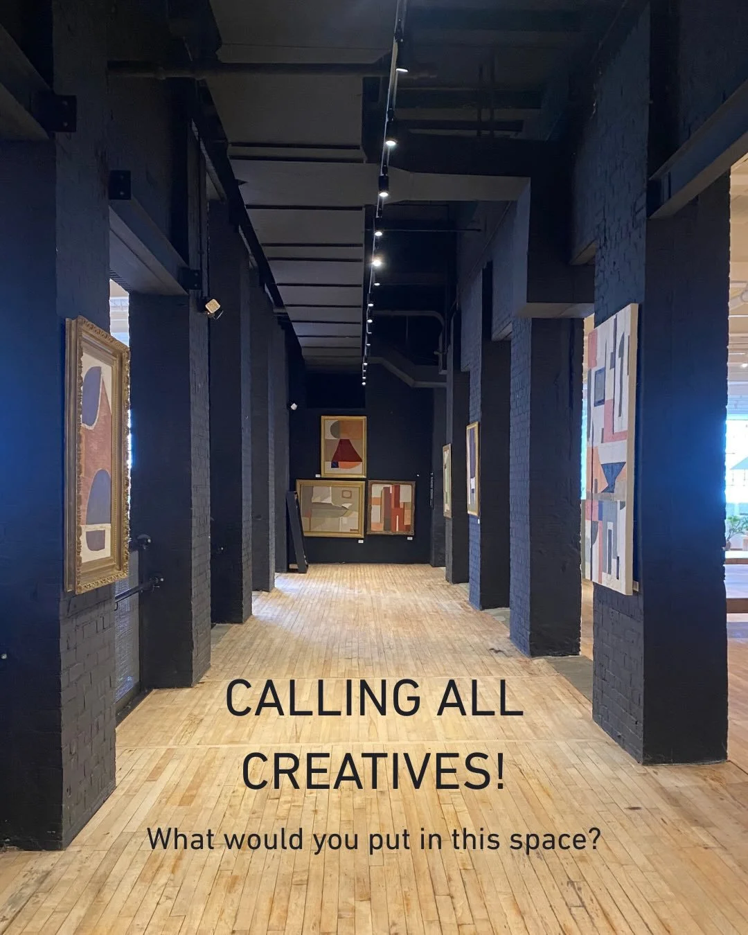 A space and experience like ours isn&rsquo;t finished by furniture and objects alone. It needs something on the walls that earns its place next to everything else in it. 

We&rsquo;re looking for the artists + curated vintage gallerists who can do ju