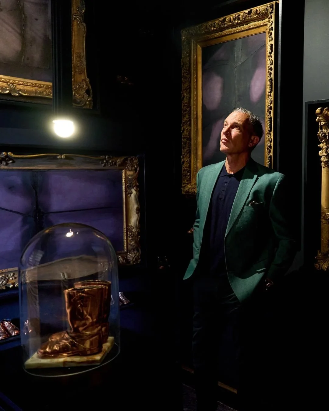 We&rsquo;re so proud to see Raoul&rsquo;s work recently featured in the Venice Art Biennale. A huge moment, and so well deserved.

His &ldquo;Assembled Fragments&rdquo; series takes reclaimed textiles, found frames, even vintage bronzed baby shoes, a
