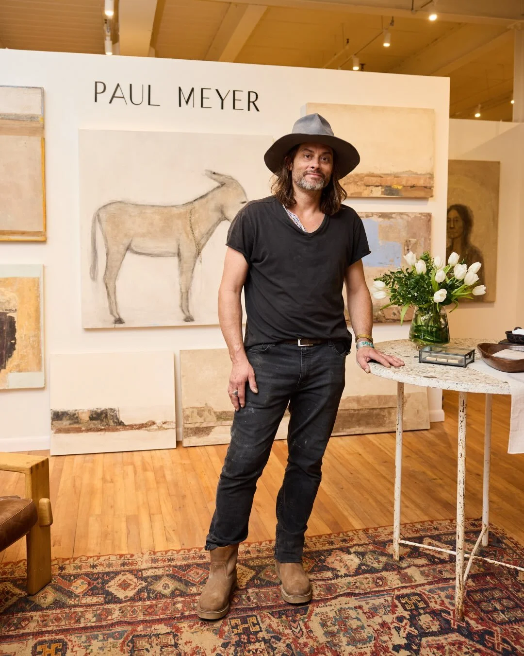 Let&rsquo;s talk all things Paul Meyer.&nbsp;

Exhibiting with us from the very beginning, there&rsquo;s something breathtaking in Meyer&rsquo;s work. Perhaps it&rsquo;s his use of unusual materials like cement, mortar, plaster, wood fragments, or hi