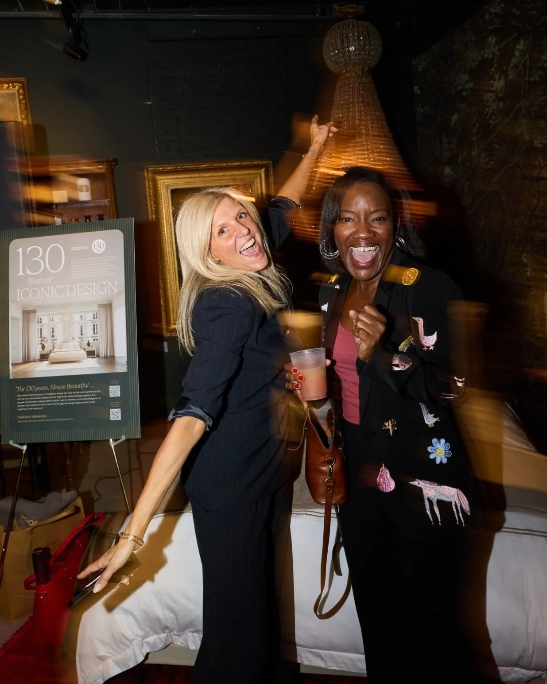 A night to remember in our dye house with @housebeautiful celebrating 130 years. Cheers to 130 more!
