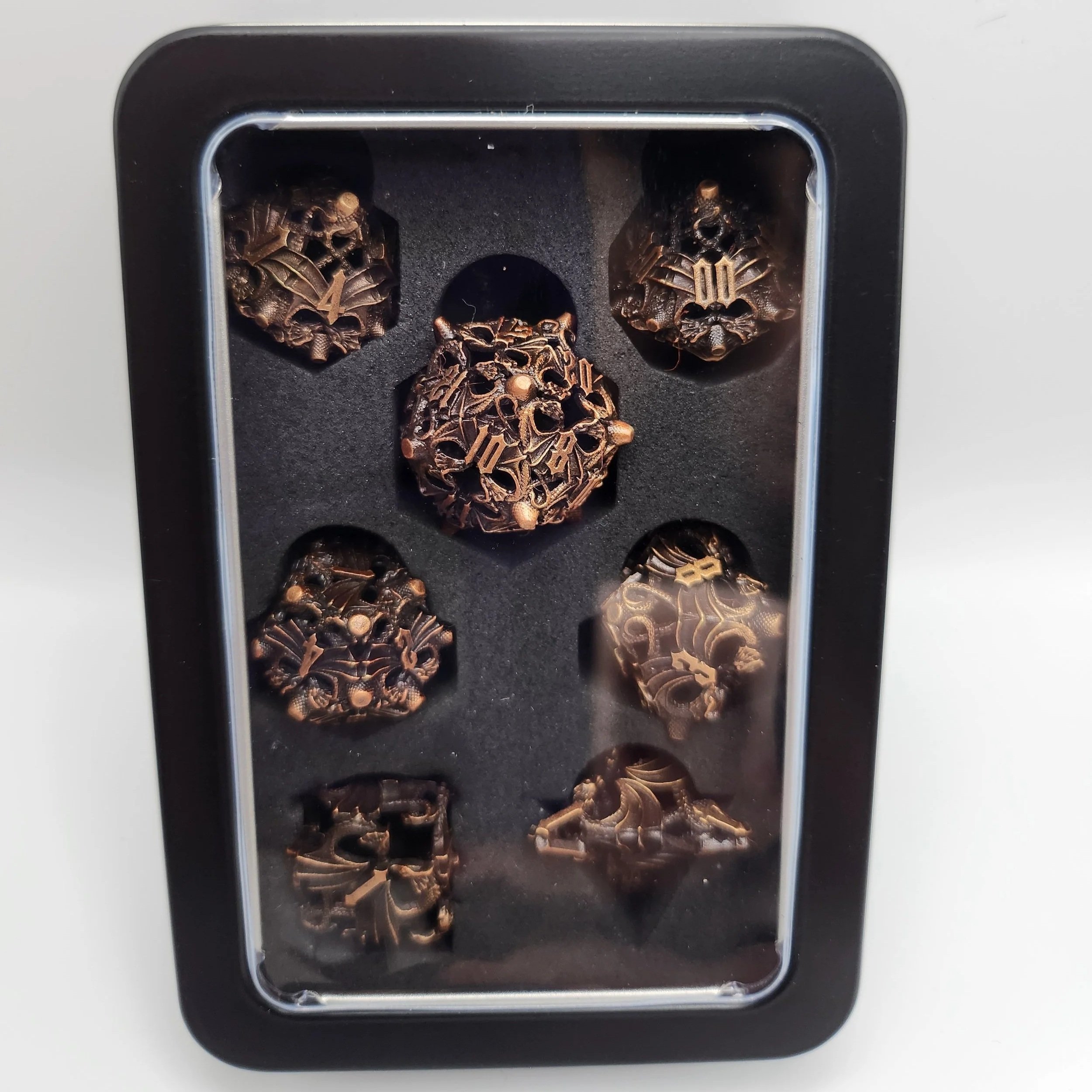 Metal Hollow Dragon Wing Dice