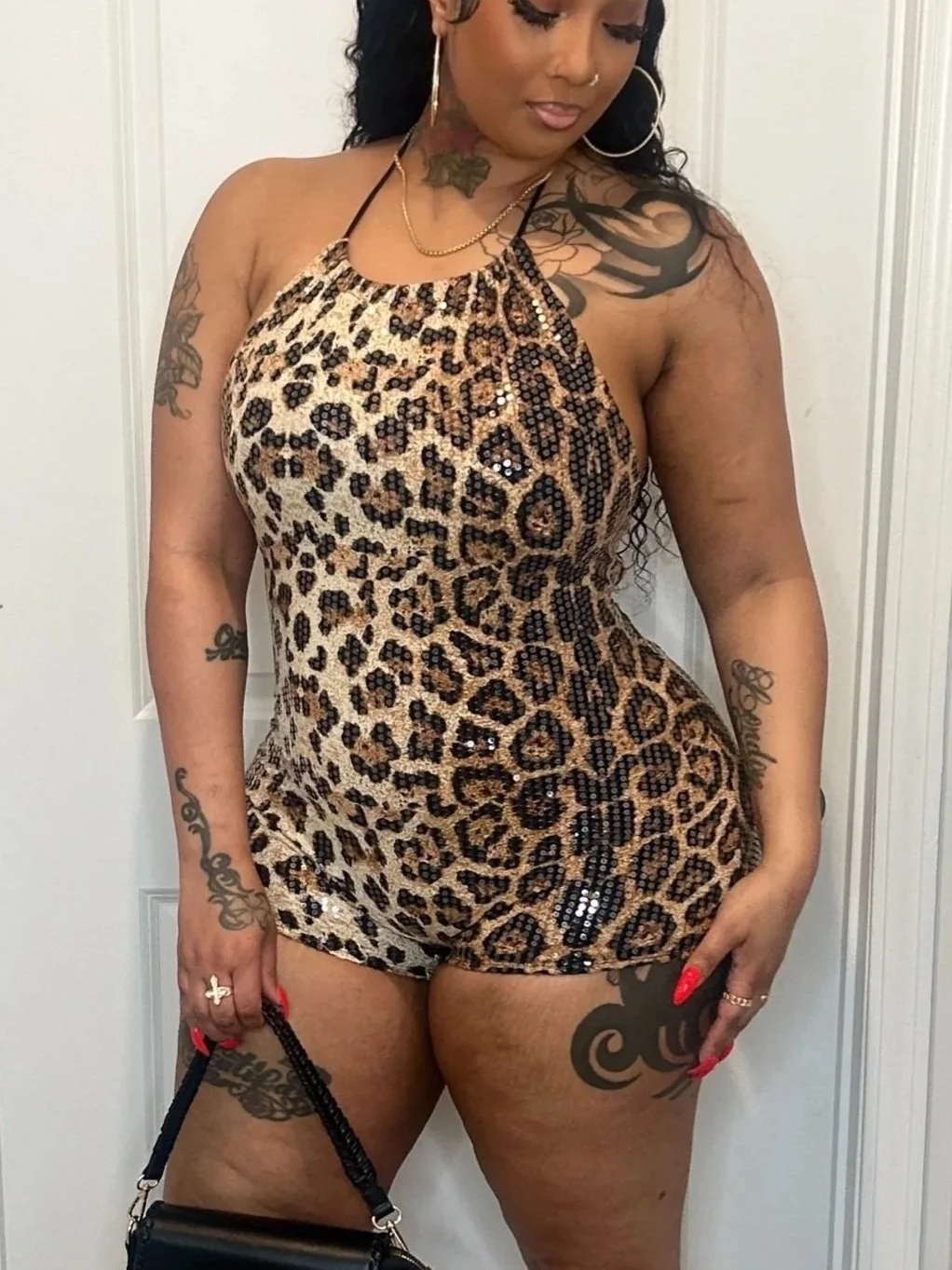 Leo Leopard Romper