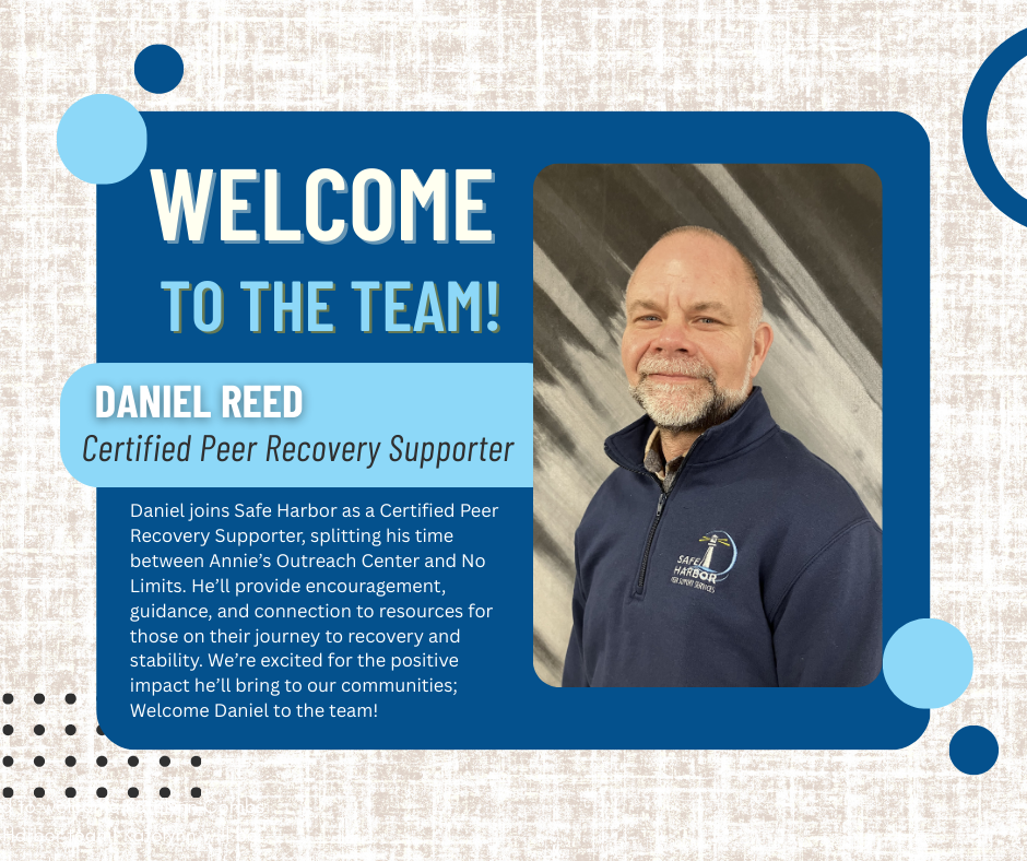 🌟 Welcome Daniel Reed to the Safe HarborTeam! 🌟