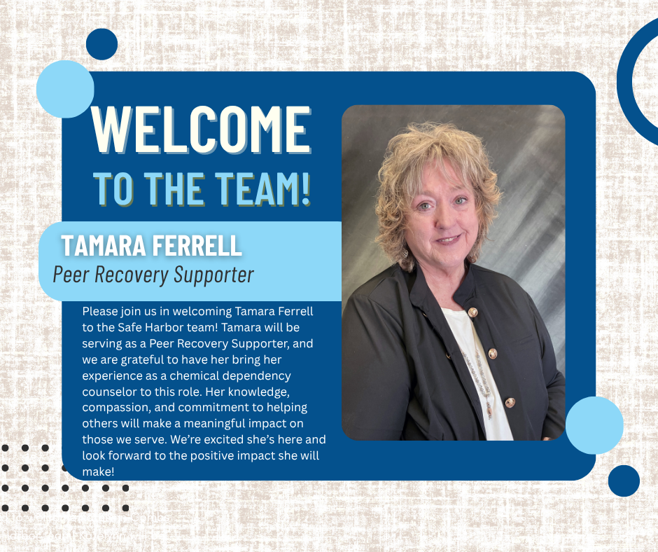 Welcome Tamara Ferrell to the Safe Harbor Team