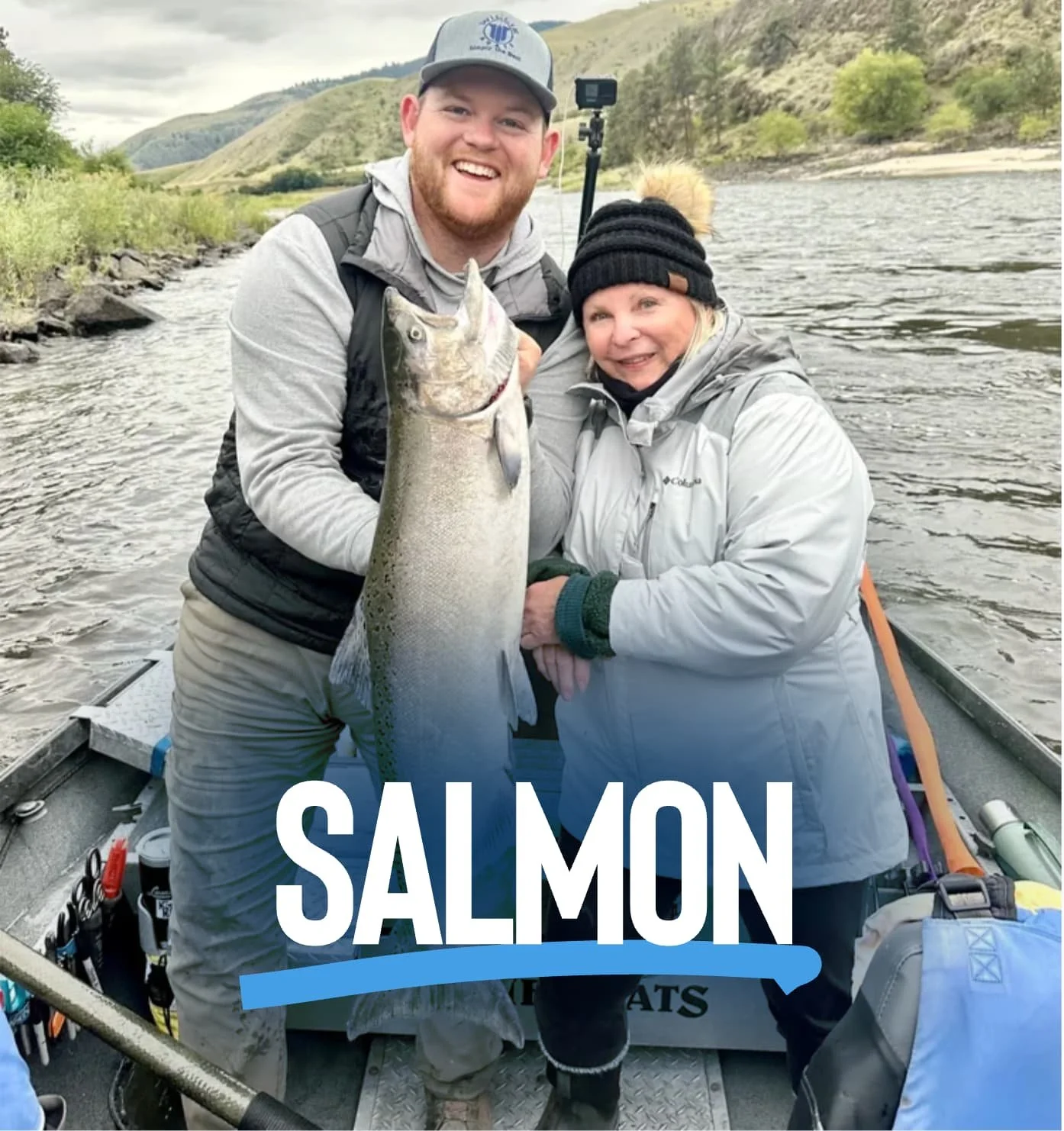 Fall Chinook Salmon Fishing on the Salmon River in Idaho