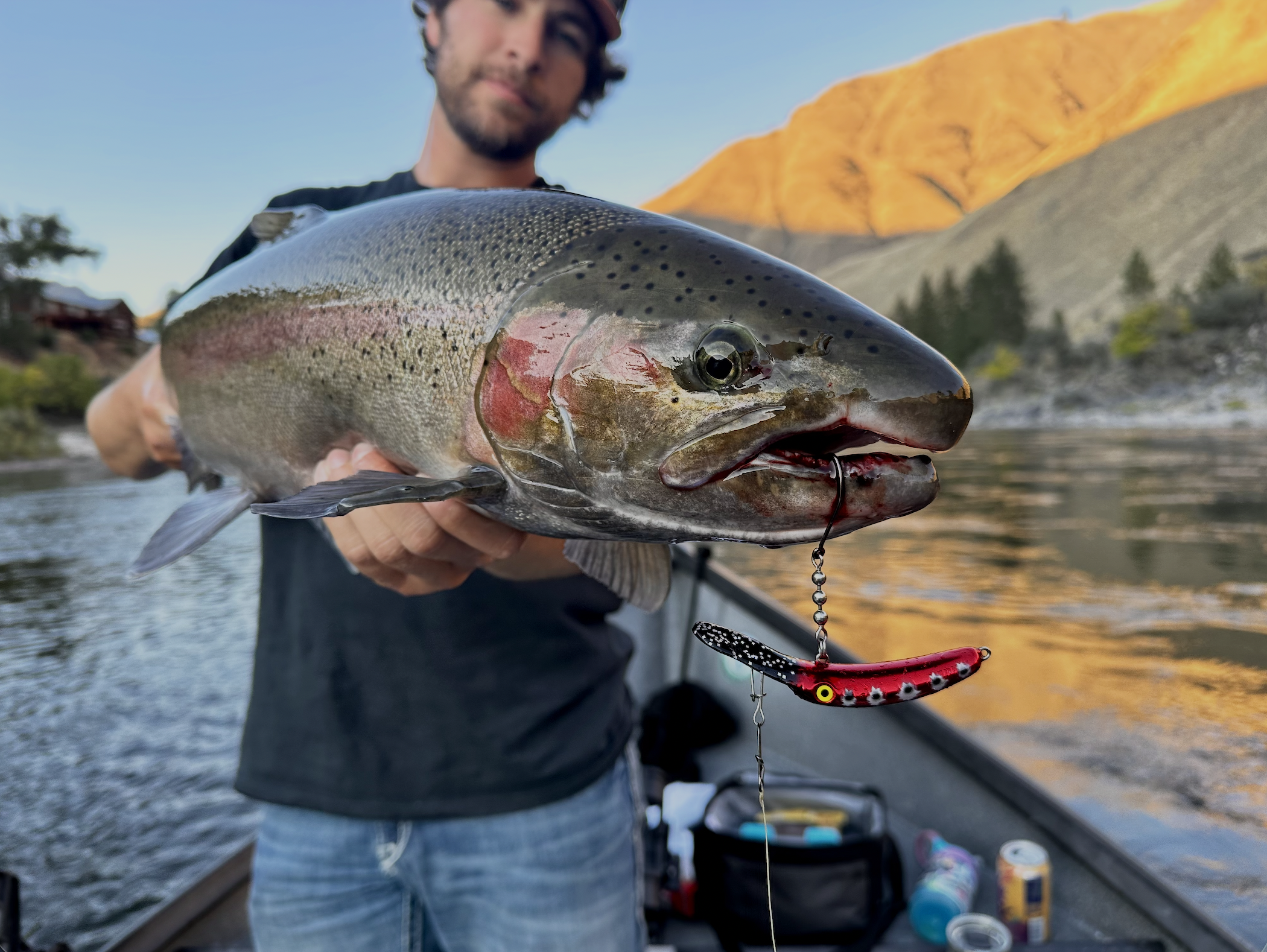 Plug fishing for Salmon River Steelhead