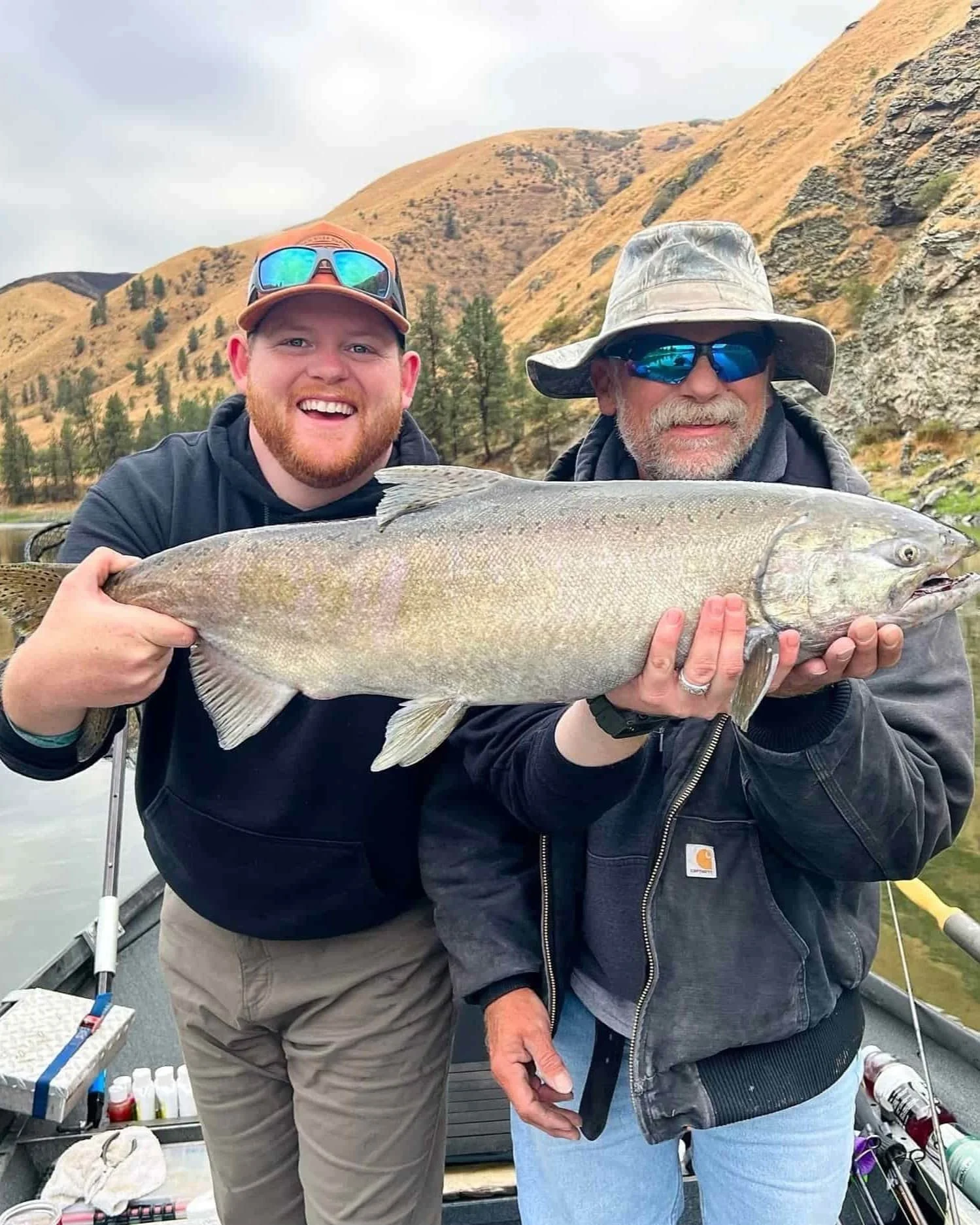 Spring And Fall Chinook Salmon Fishing Riggins Idaho