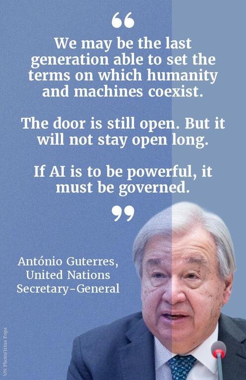 Guterres Wants to Govern AI. Does the UN Have the Leverage to Do It?