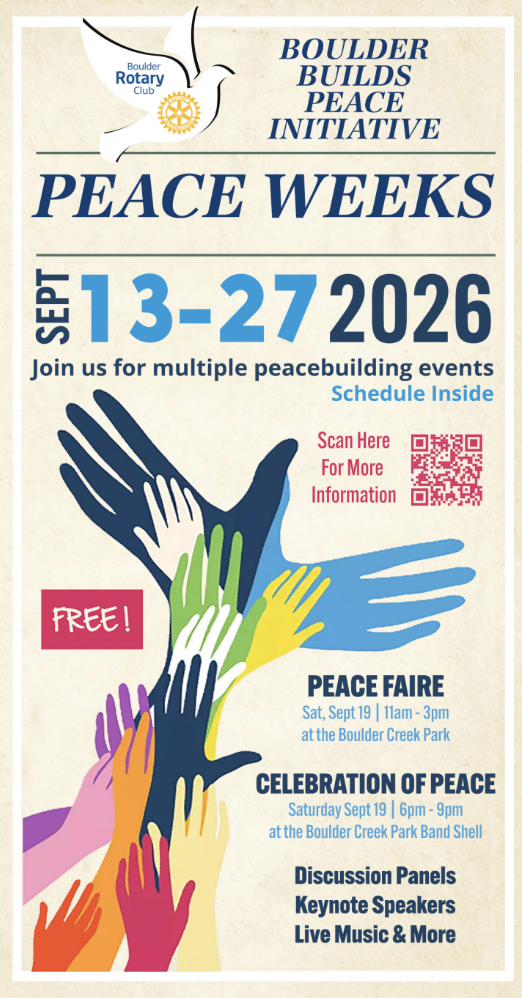 Peace Is Possible: Boulder Comes Together for Peace Weeks 2026