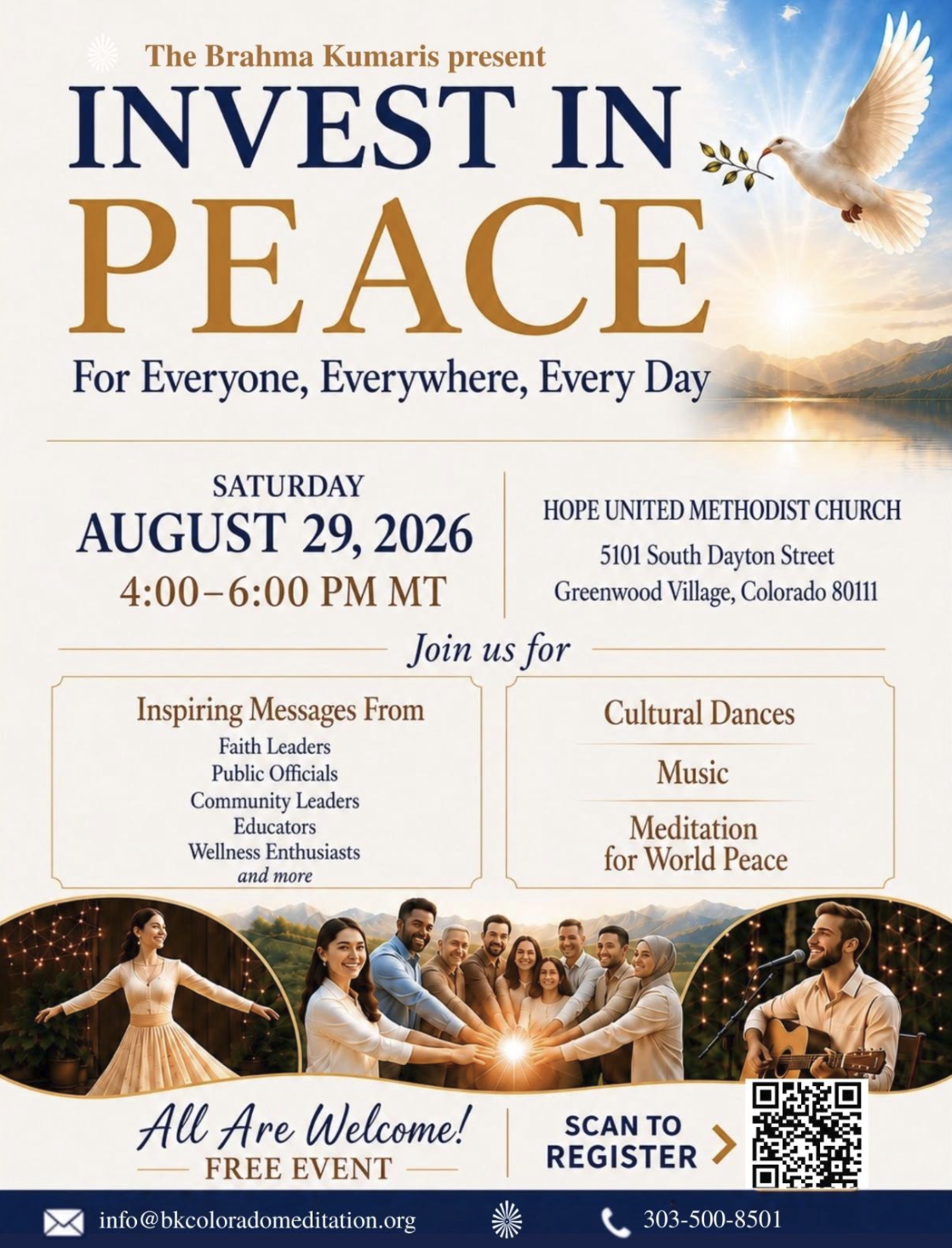 UN Day Of Peace Presentation By Daryl Wallace, President of Colorado’s United Nations Association In Boulder