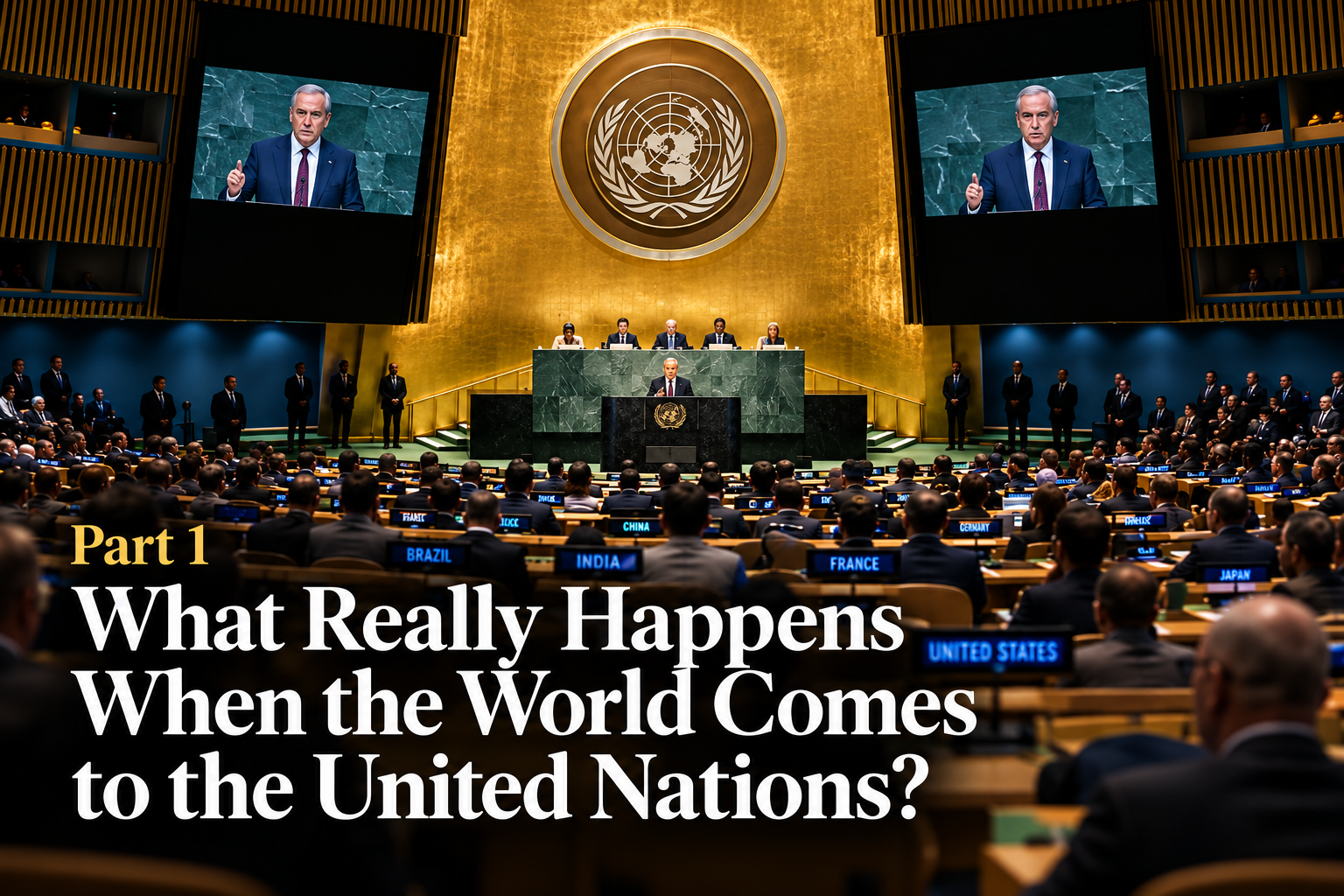 Part One: What Really Happens When the World Comes to the United Nations?